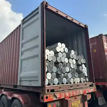 6063 aluminum alloy billet shipment